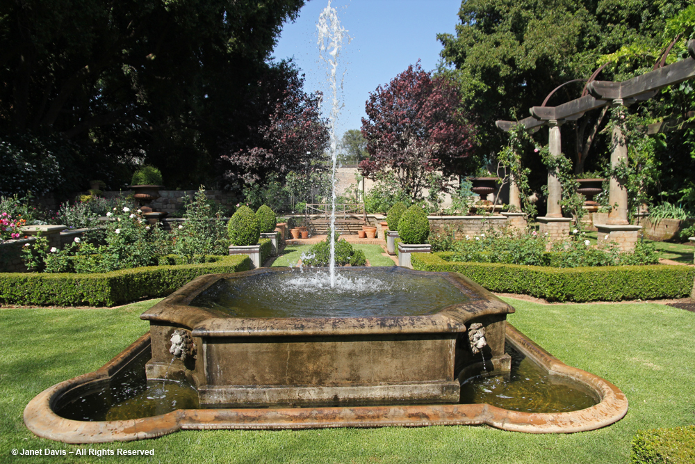 Fountain-Rose Garden