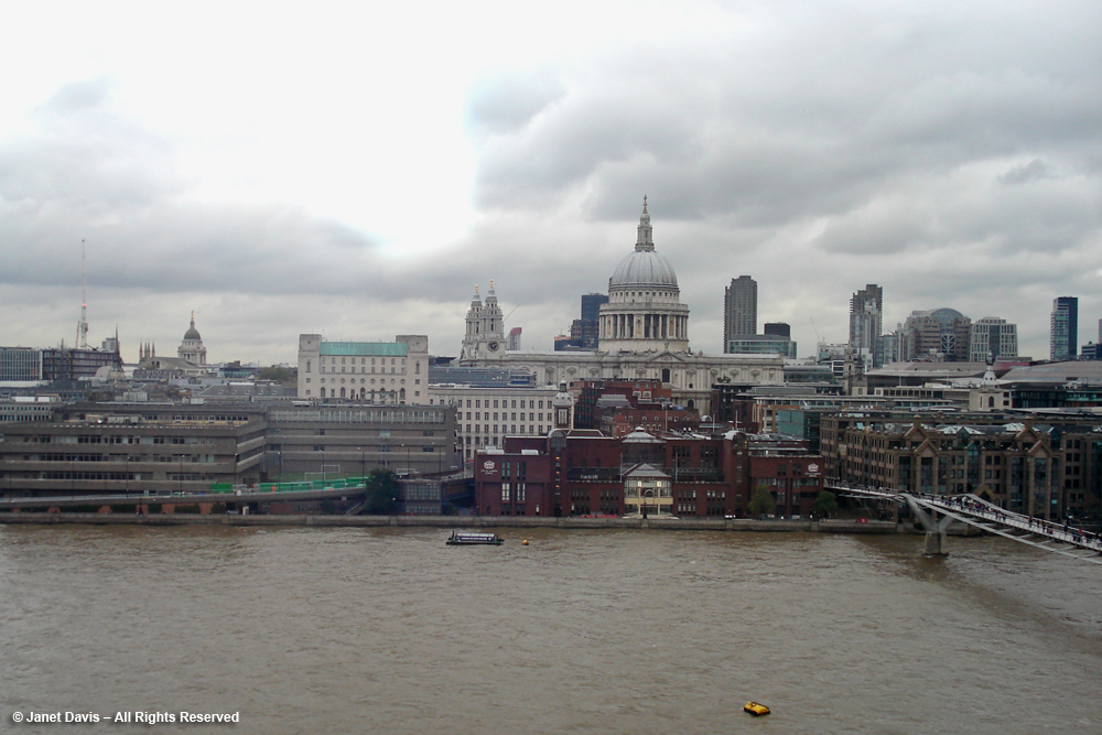 St. Paul's Cathedral from Tate Modern