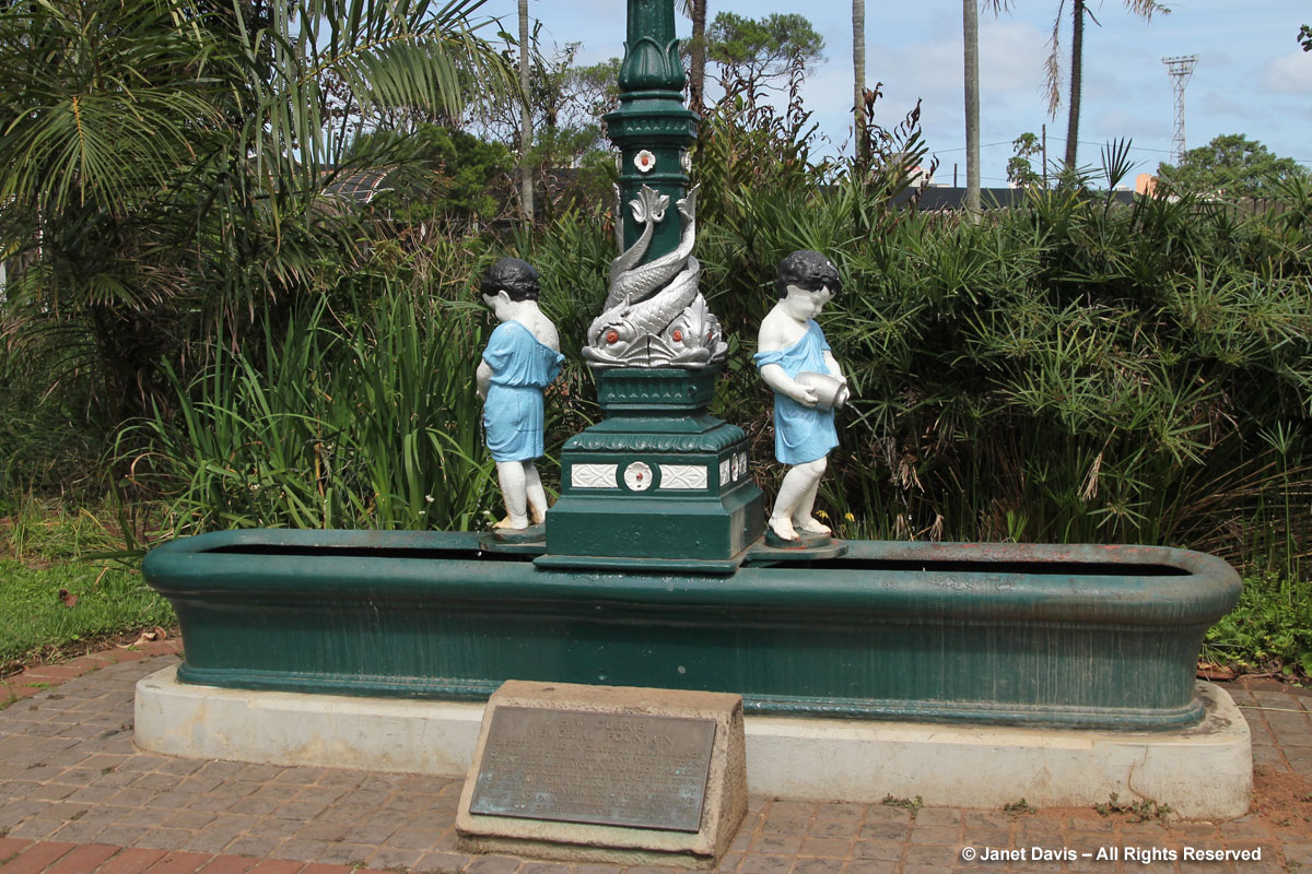 Currie Memorial Fountain-Durban Botanic