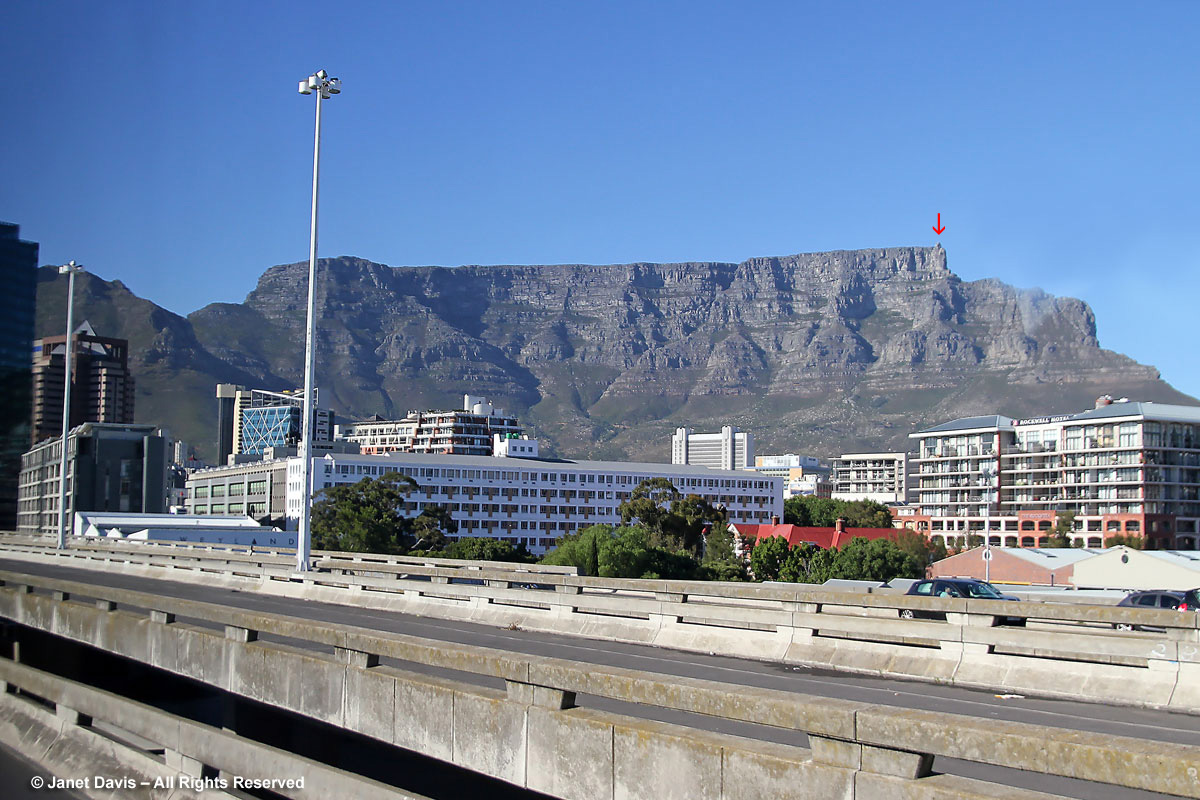 Table Mountain-from Cape Town