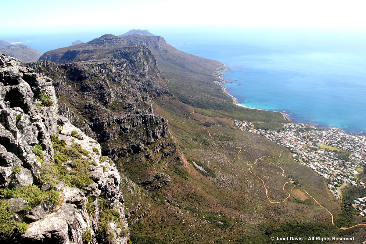 View of Cape Peninsula from Table Mountain