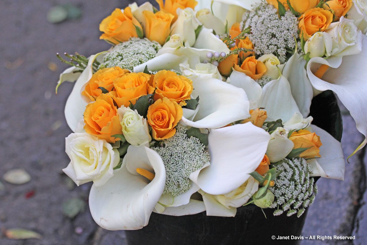 Wedding flowers-Adderley Street Flower Market