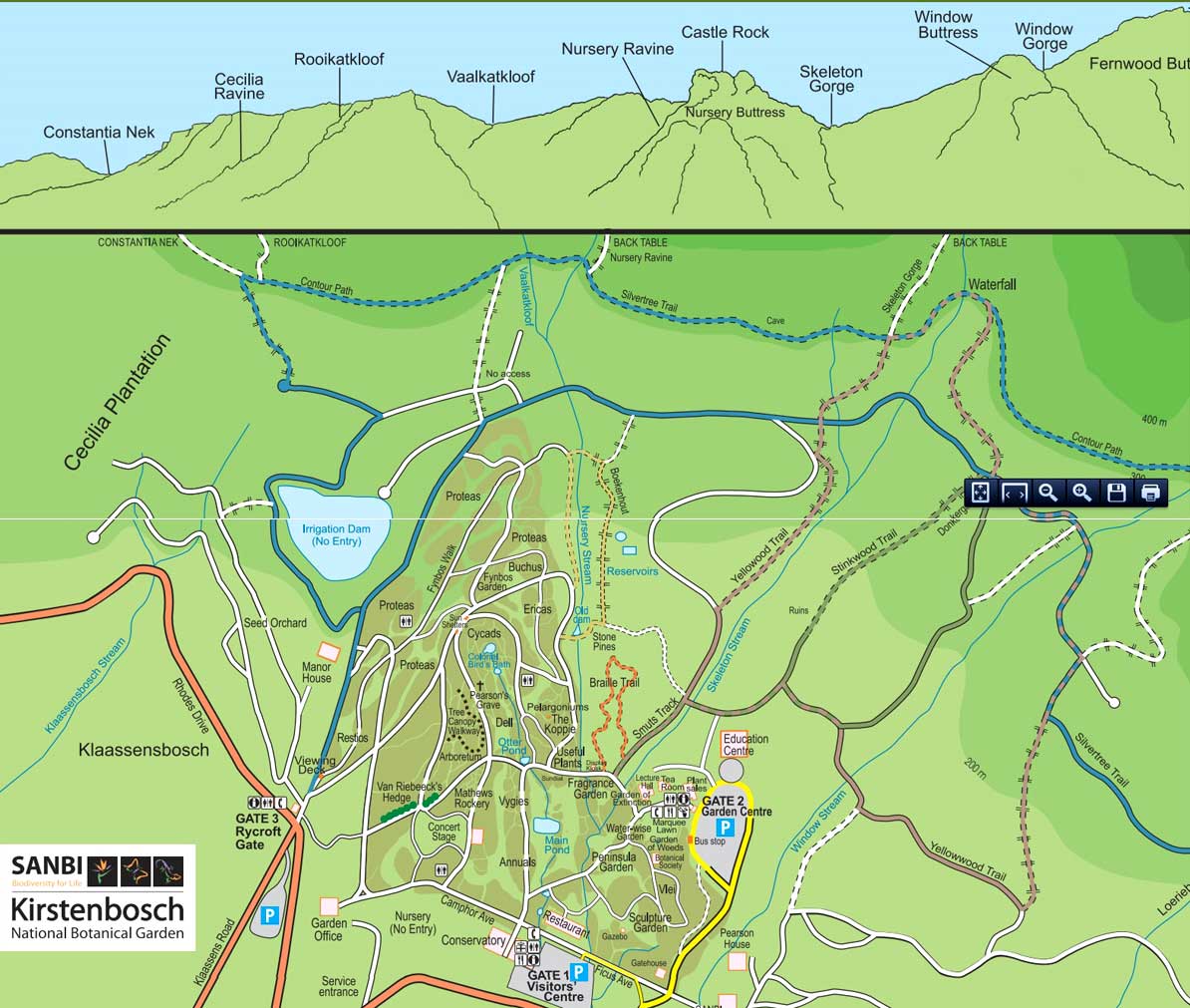 01-Map-Kirstenbosch
