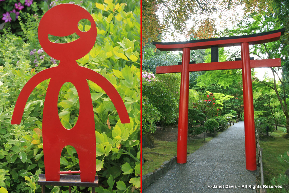 Red Garden Art & Tori Gate