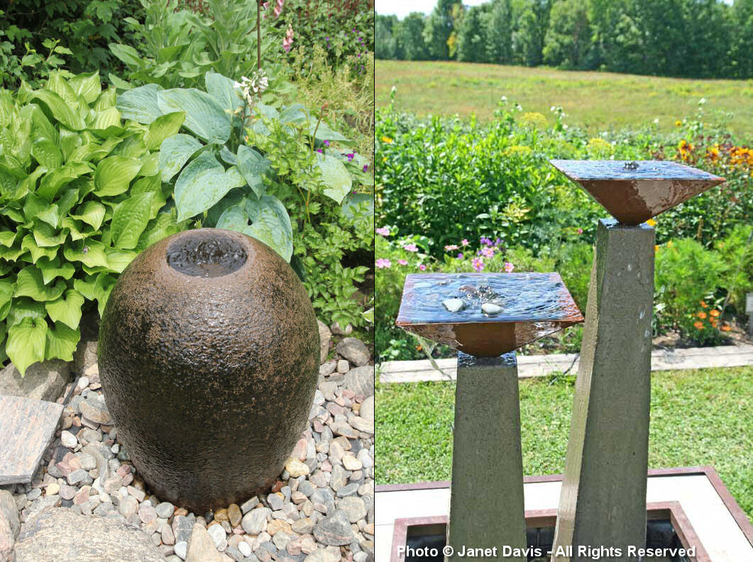 Artful Garden-Partridge Fountains-