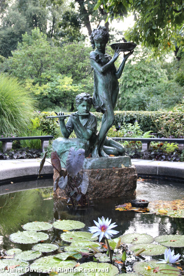 Conservatory Garden-Burnett Fountain-Bessie Potter Vonnoh