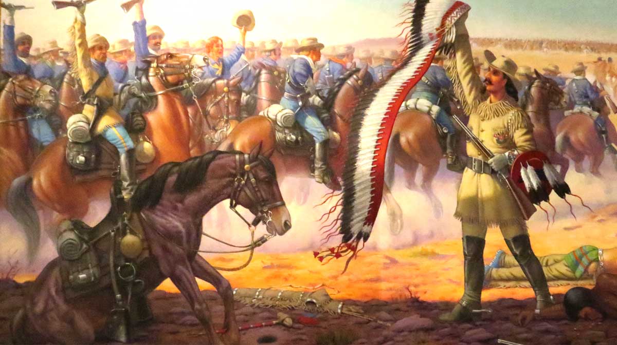 First Scalp For Custer-Robert Lindneux