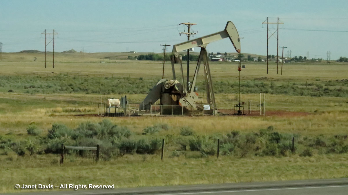 Oil rig-Wyoming