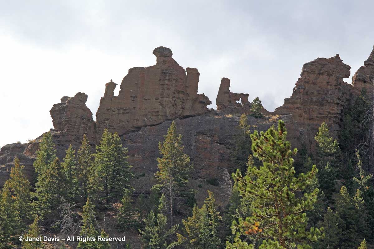 Rock Formations-Shoshone Valley