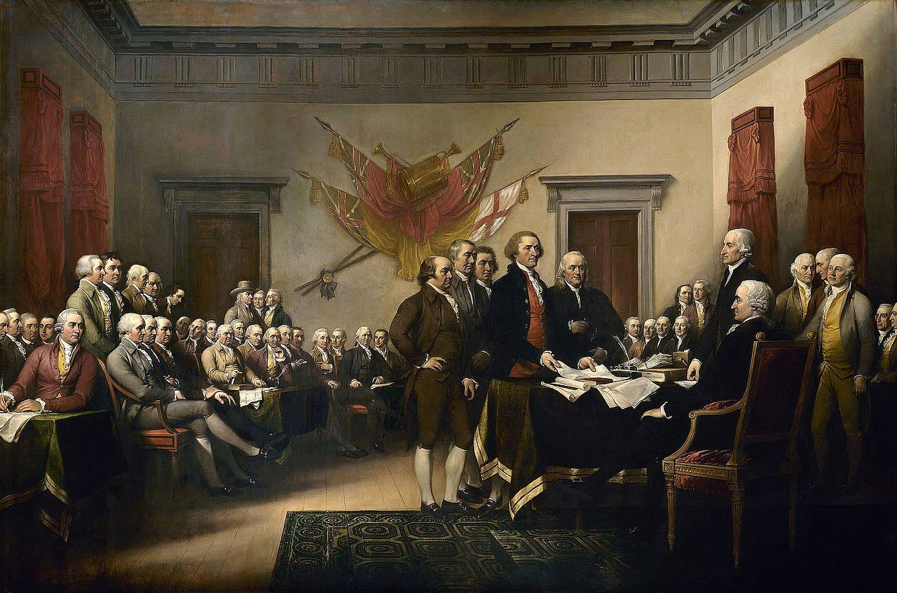 Declaration of Independence-John Trumbull-1818