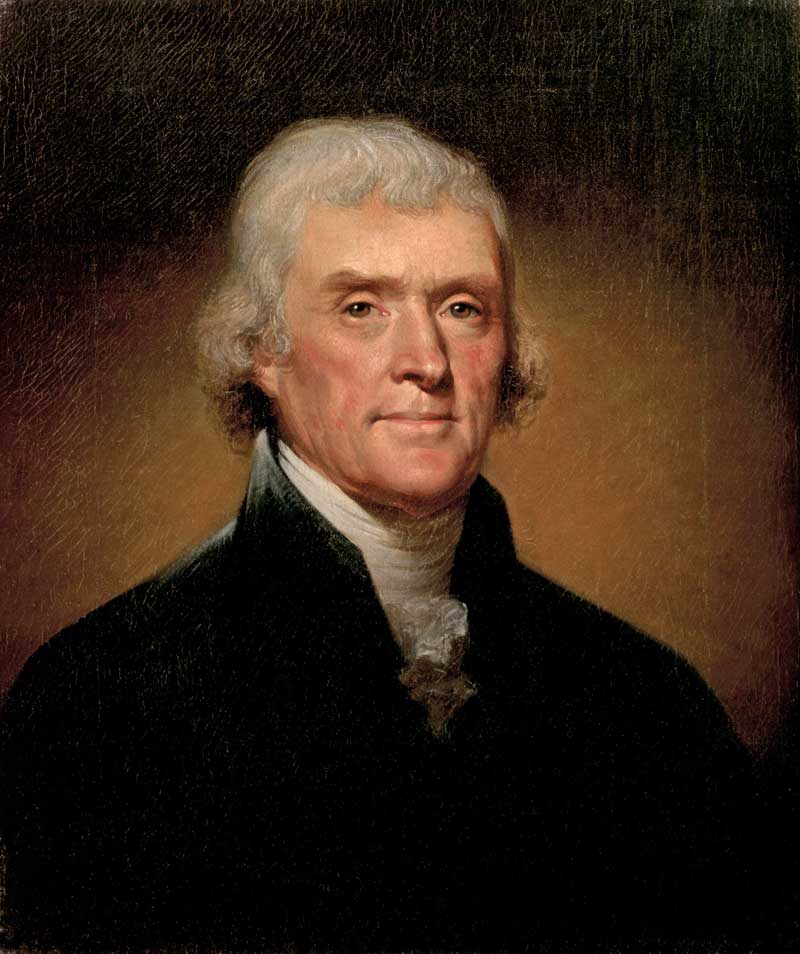 Thomas Jefferson-Rembrandt Peale