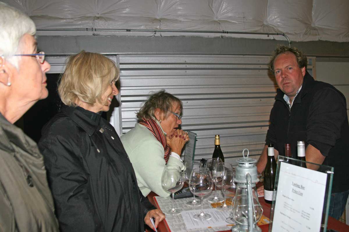 2009-Norman Hardie-Wine-tasting