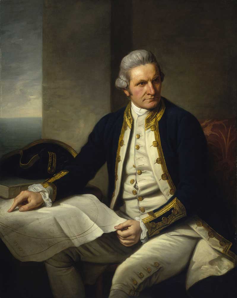 Captain James Cook-by Nathaniel Dance-Holland-1776