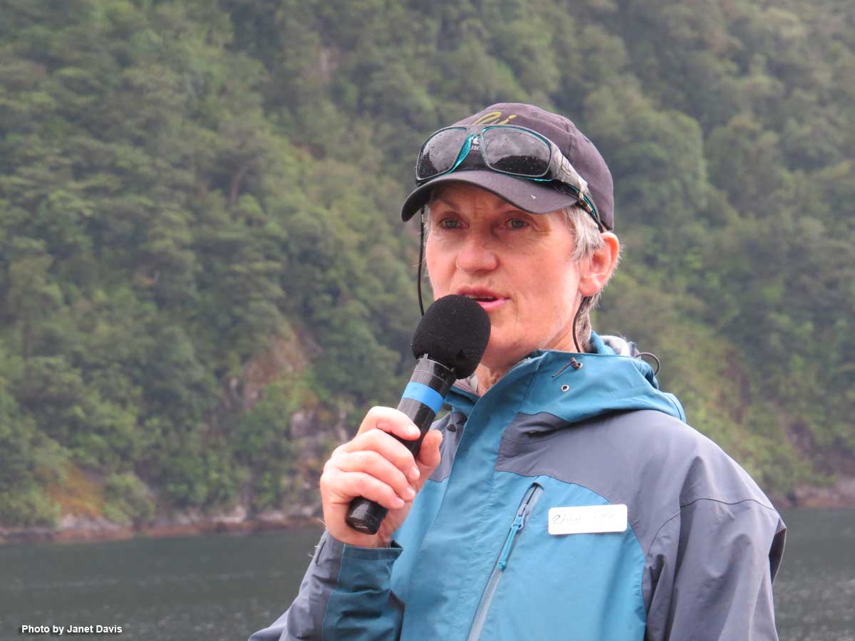 Carol-naturalist-Real Journeys-Fiordland-