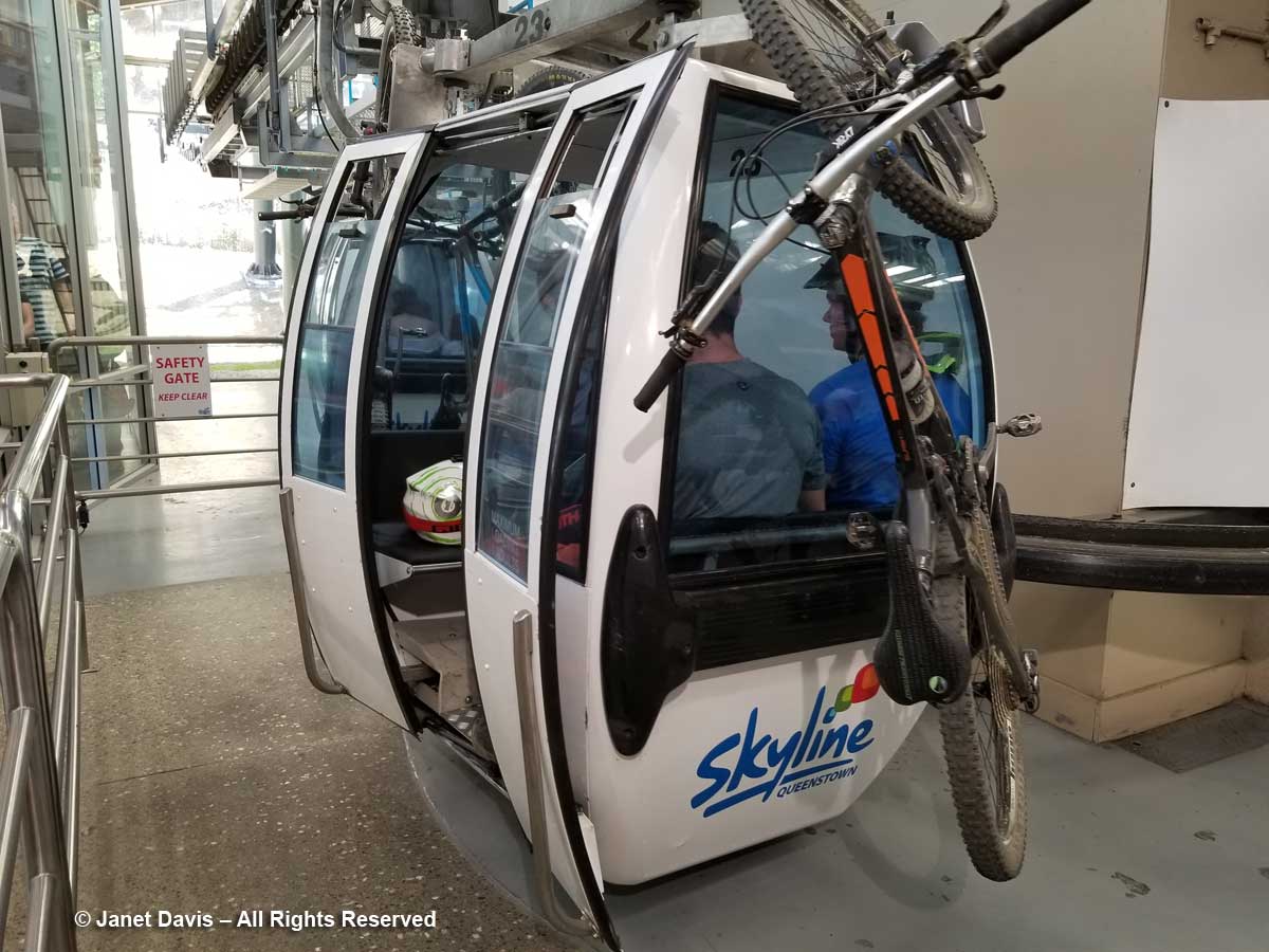 Skyline gondola-Ben Lomond-Queenstown-mountain bikes